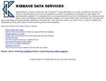 Tablet Screenshot of kibbage.com